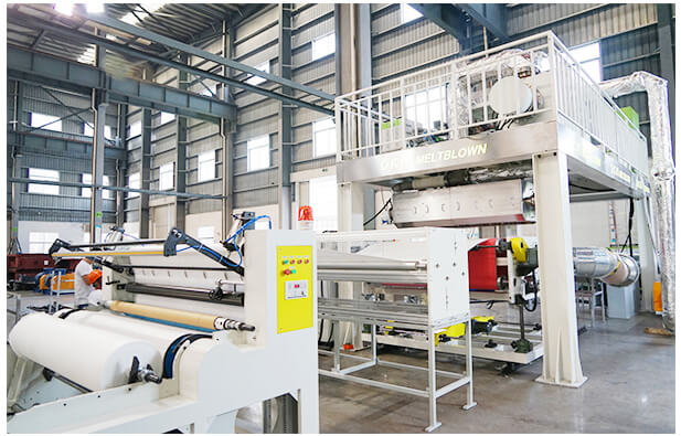 Melt Blown Non-woven Fabric Production Display 1